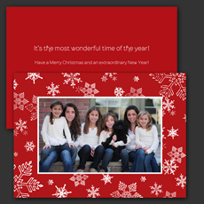 Holiday photo card 9499